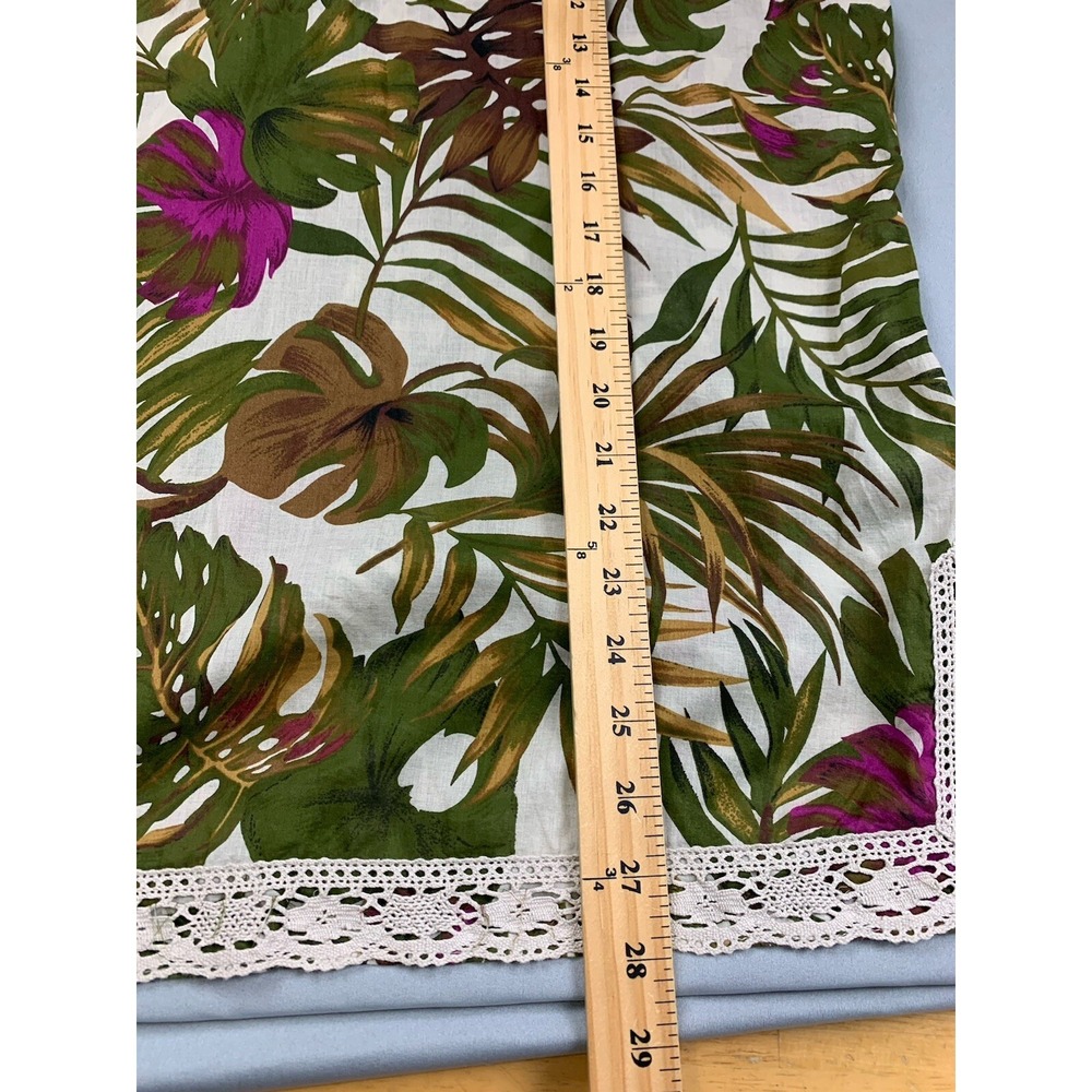Charter Club Women Shirt 16 Floral Tropical Old Money Preppy Travel Resort Beach - Picture 7 of 8